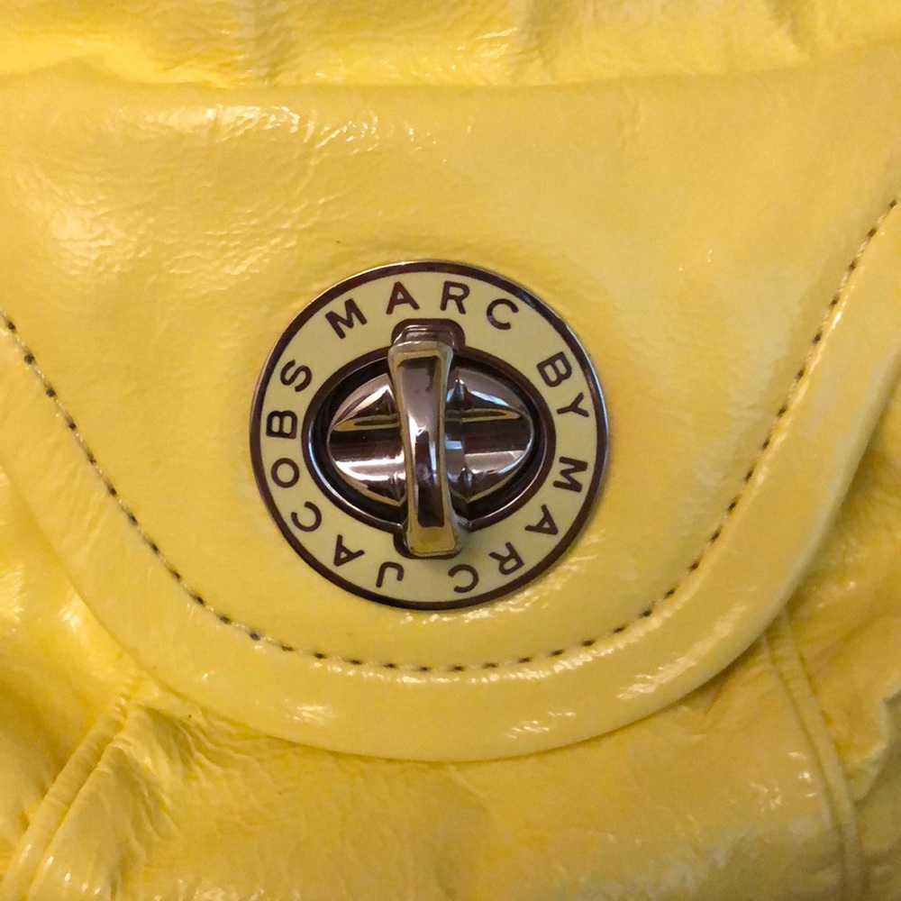 Yellow Marc Jacobs Purse Cow Leather